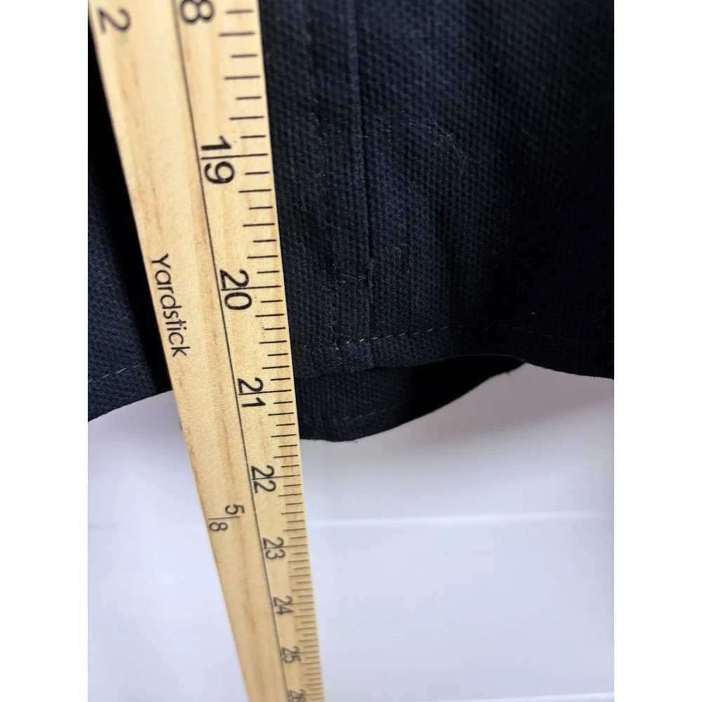 Talbots Jacket‎ Cotton Twill Black Buttons Tailored Women 10P Petite Preppy EUC